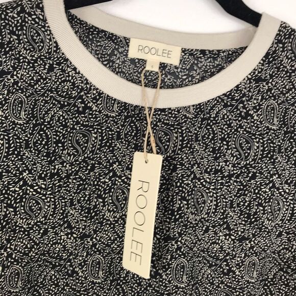 Roolee paisley printed blouse nwt women’s size S - Picture 2 of 4